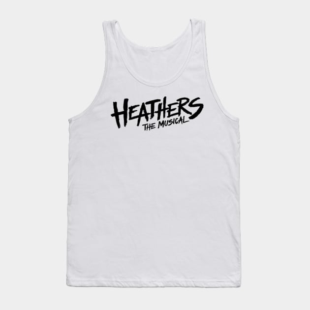 Heathers The Musical Merch Heathers Logo Tank Top by L-Ison